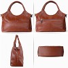 Vegan Leather Purses for Women with Detachable Satchel Strap, Ladies Handbags - 4 of 4
