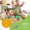 PICASSO-TILES Marble Run Magnetic Tiles for Kids – 200PCS STEM Educational Construction Building Blocks Race Track Toy Set - 3 of 4