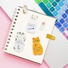 Wrapables Sticky Notes Set, Memo Notepads, Book Tabs, Page Markers, Sticky Notes, Home and Office Supplies (300 Sheets Total), Cats - 4 of 4