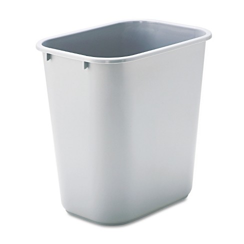 PRO&Family 92 Qt. / 23 Gallon / 87 Liters Gray Square Tall Trash Can. Trash  Bin Kitchen Garbage Can Waste Basket Recycle Bin