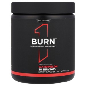 Rule One Proteins Burn™, Thermo Weight Management, Watermelon, 7.41 oz (210 g) - 1 of 2