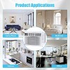 12000 BTU Window Air Conditioner 115V, Fast Cooling for 550 Sq.Ft Room, Wi-Fi Enabled - 2 of 4