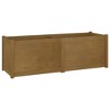 vidaXL Garden Planter Honey Brown 59.1"x19.7"x19.7" Solid Wood Pine - 4 of 4