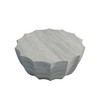 NicBex 38.18 Inch Coffee Table Retro Wooden End Table with Three-dimensional Embossed Design for Living Room, Bedroom - 3 of 4