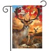 Briarwood Lane Fall Garden Flag 18x12.5 For Outdoor Harvest Deer Autumn Garden Flag Flag For Fall Garden Flag Flags For Outside - 2 of 4