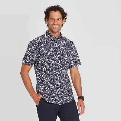 slim fit short sleeve button down shirts