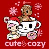 Juniors Womens Tokidoki Cute and Cozy Macchiato T-Shirt - 2 of 4