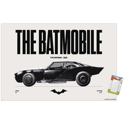 Trends International DC Comics Batman: 85th Anniversary - The Batmobile 2022 Unframed Wall Poster Prints