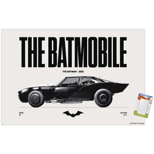 Trends International DC Comics Batman: 85th Anniversary - The Batmobile 2022 Unframed Wall Poster Prints - 1 of 4