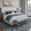 ABYNOW Area Rug Machine Washable, Non Slip, Boho Vintage Print for Living Room - 2 of 4