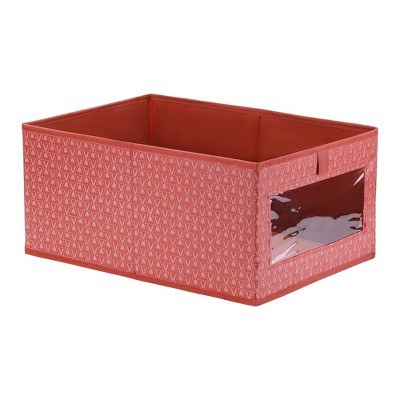 Unique Bargains Fabric Collapsible Spacious Capacity Storage Bins
