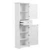 NicBex Freestanding Bathroom Storage Cabinet with Drawer, MDF Bathroom Floor Cabinet with Adjustable Shelves for Bath/Living Room - 2 of 4