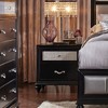 Coaster,Barzini 2-drawer Nightstand Black - 2 of 4