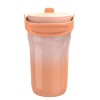 Zak Designs 14 fl oz Double Walled Stainless Steel Sutton Grip Insulated Tumbler - 2 of 4