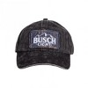 Adult Busch Light Logo Mineral Wash Grey Colorway Adjustable Hat - 2 of 4