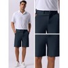 INSPIRE CHIC Men's Summer Solid Color Lightweight Mid-Rise Classic Chino Shorts - 4 of 4