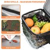 Tirrinia Insulated Small Lunch Bag with Adjustable Shoulder Strap, Leakproof Reusable Lunch Cooler Bag, Portable Lunch Boxs for Back-To-School - 4 of 4