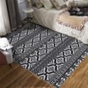 Area Rug Machine Washable Rug Vintage Ultra-Thin Low Pile Rugs Non Slip Non Shedding Rug Foldable Indoor Carpet for Bedroom Living Room - 4 of 4