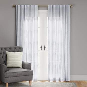 1pc Light Filtering Simple Stripe Window Curtain Panel - Threshold™