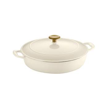 Tramontina Gourmet 12 in. Enameled Cast Iron Skillet in Gradated Red with  Lid 80131/058DS - The Home Depot