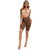 INSPIRE CHIC 3 Pcs Women's Butt Lifter Thigh Slimmers High Elasticity Control Waist Panties - 4 of 4