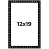 PosterPalooza | 12x19 Bamboo Picture Frame, UV Acrylic, 4 Finishes - Brown, Black, Gold, and Natural - 2 of 4