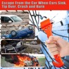 Window Breaker Hammer Window Breaker & Seatbelt Cutter Vehicle Escape Tool, Orange 2 Pcs - 2 of 4