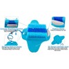 5 Star Super Deals 2 Shower Foot Scrubber Cleaner With Pumice Stone - Non Slip Suction Cup - Smooths, Exfoliates & Massage in the Shower or Bathtub - 2 of 4