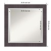 Amanti Art Ellie Beveled Framed Bathroom Vanity Wall Mirror - 3 of 4