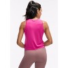 Peloton Women's Seamless Muscle Tank, Very Berry - 3 of 4