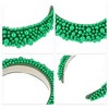 Unique Bargains Women's Sponge Wide Brim Pearls Padded Headband - 3 of 4