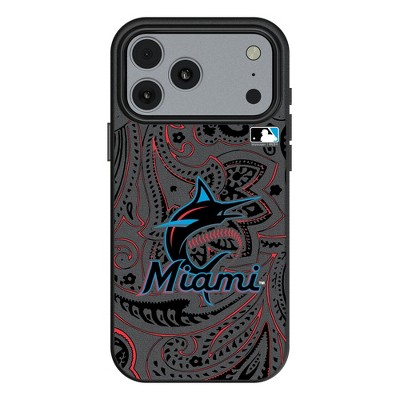 MLB National League Teams Paisley MagSafe Compatible Cell Phone Case for Apple iPhone 17 Series