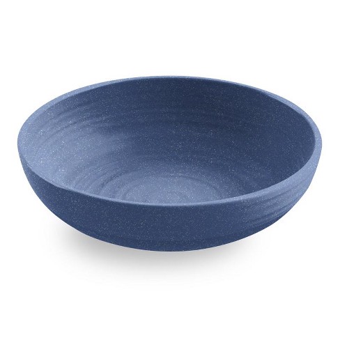 TarHong Blue Bamboo/Fiber Artisan Low Bowl 8 in. D 1 each - image 1 of 1