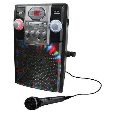 iLive Bluetooth Karaoke CD+G with LED Lights