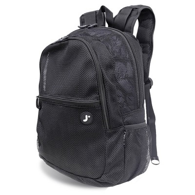 Рюкзаки JWorld J World Mesh 18" Backpack - Black — фото 2