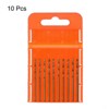 Unique Bargains M35 High Speed Steel Cobalt Jobber Twist Drill Bits 10 Pcs - 3 of 4