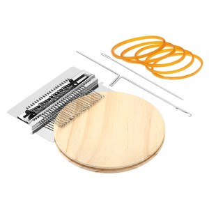 Unique Bargains Durable Portable Knitting Loom Machines Kit with Accessories - 1 of 4