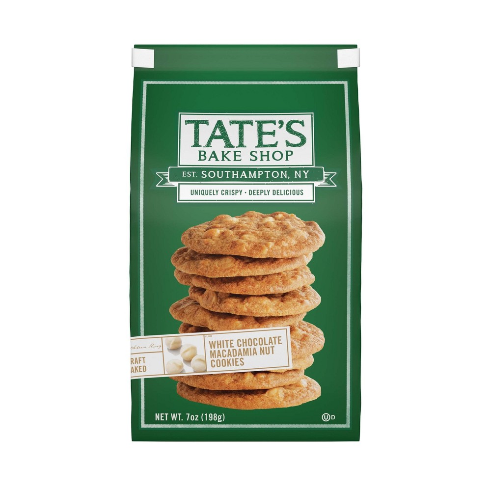 UPC 810291001019 product image for Tate's Bake Shop White Chocolate Macadamia Nut Cookies - 7oz | upcitemdb.com
