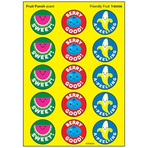 Trend Friendly Fruit/Fruit Punch Stinky Stickers, 60 ct. (Pack of 6) - 1 of 1