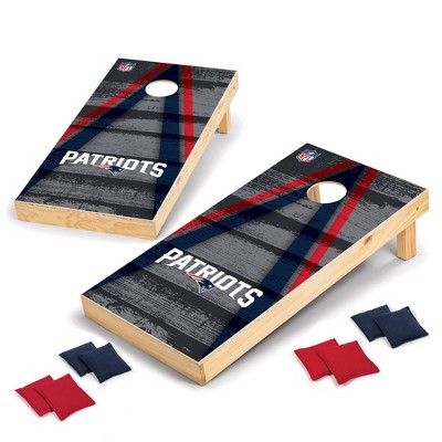 NFL New England Patriots 2'x4' Cornhole Board - Gray