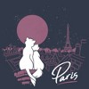 Junior's Women Aristocats Duchess and Thomas Love in Paris Racerback Tank Top - 2 of 4
