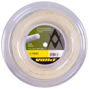 VOLKL V-Twist | Tennis Racquet String | Enhanced Spin & Control | Textured Finish Multifilament String - 1 of 1