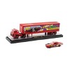 M2 Machines Chase Auto Haulers 1957 Ford C600 & 1970 Ford Mustang 428 SCJ - 2 of 3