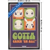 Trends International Pokemon: Groovy Vibes - Gotta Catch 'Em All! Framed Wall Poster Prints - 3 of 4
