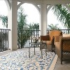 Courtyard CY2098 UV & Stain Resistant Non-Shedding Power Loomed Indoor/Outdoor Rugs - Safavieh - 3 of 4