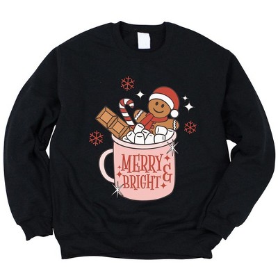 Simply Sage Market Women's Graphic Sweatshirt Merry and Bright Mug