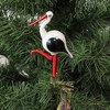 Morawski 4.25 In Clip-On Stork Christmas Tree Ornament , Ornament Bird Birth (1PC) - 4 of 4