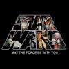 Mens Star Wars May the Force Be With You Bold Logo Long Sleeve Shirt - 2 of 4