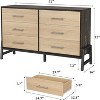 Garvee 3-Piece Pub Table and Chairs Set for 2 with Three-Tier Storage Shelf Rectangular Engineered Wood Bar Table Set - 2 of 4