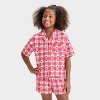 Girls' Short Sleeve Button-Up Pajama Set - art class™ - 3 of 4